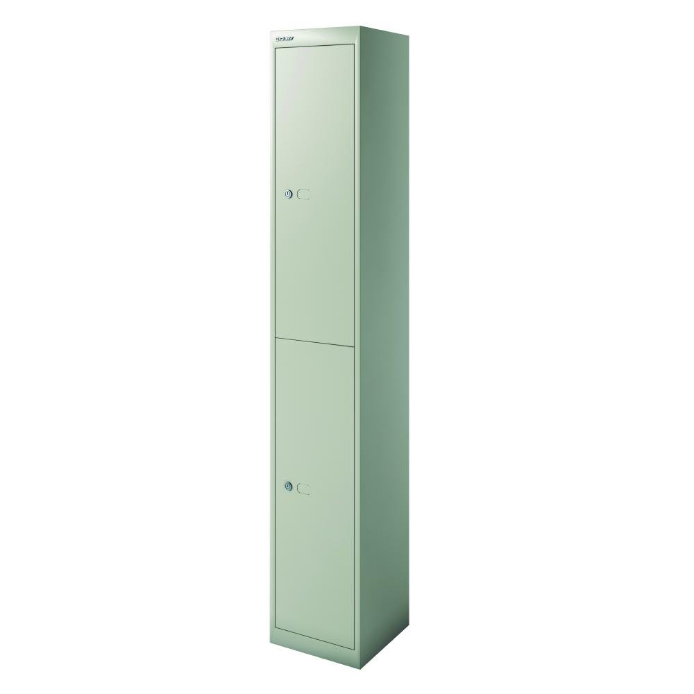 Taquilla Bisley 2 Puertas 300 x 1800 x 300 mm Gris