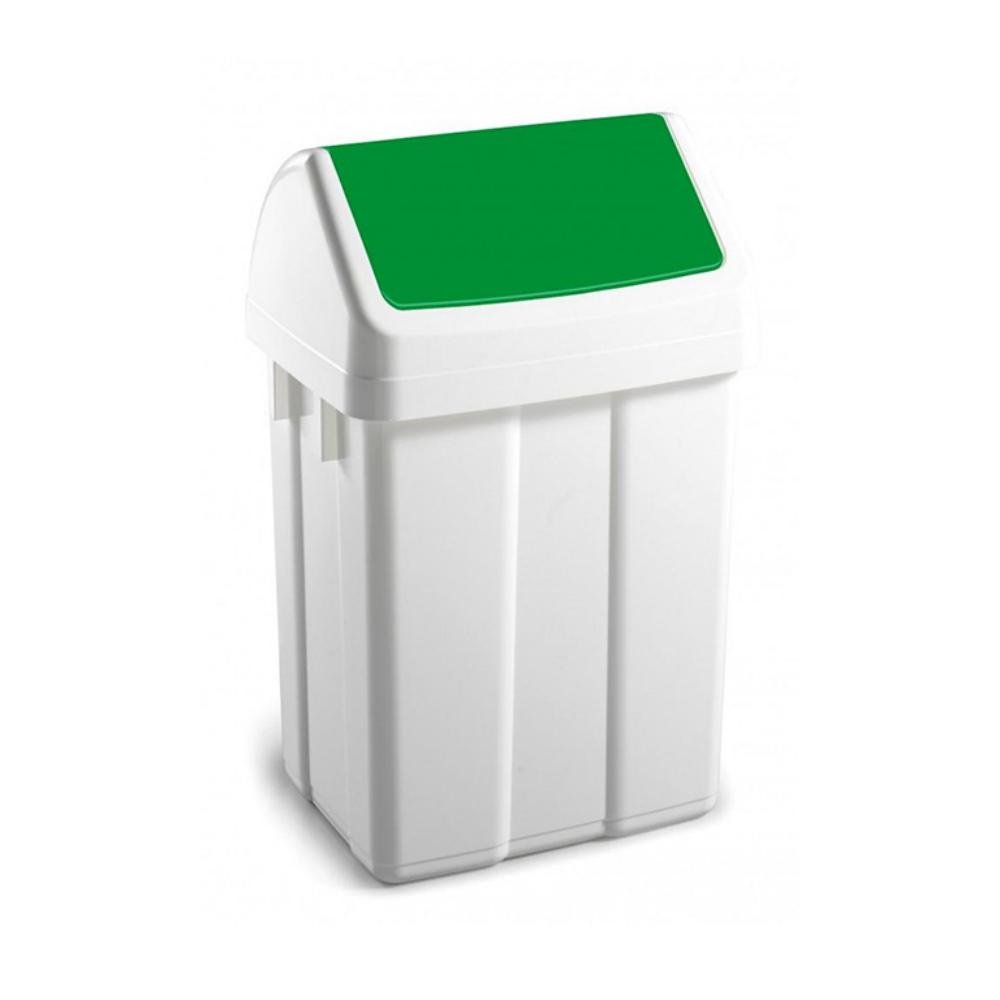 Papelera Basculate Dahi Verde 55 L