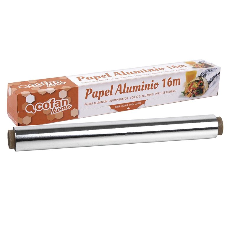 Papel Aluminio Rollo 50 m