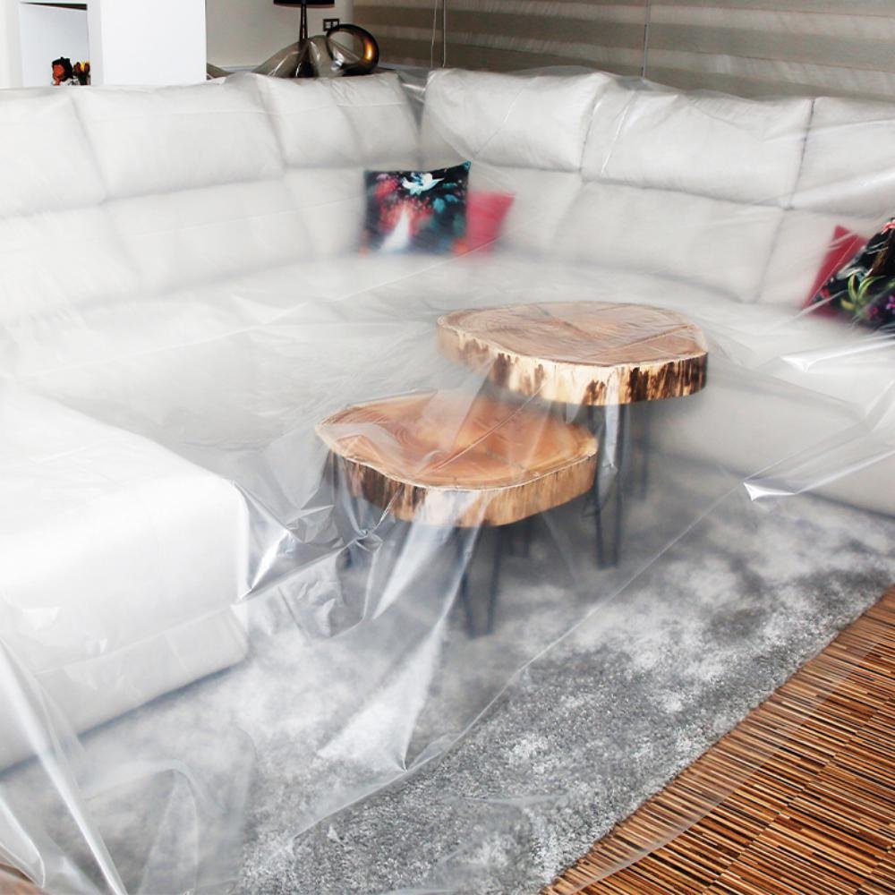 Lona Protección Galga 4 x 10 m Transparente